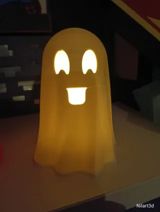 Fantasma Halloween pequeño luminoso