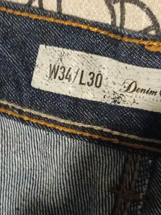 Pantalón Vaquero Talla W34 L30