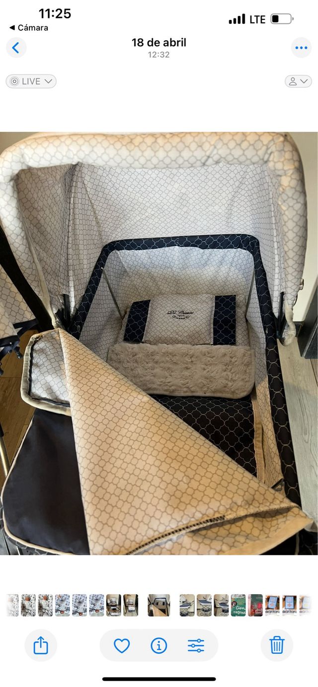 Cochecito de bebé clásico