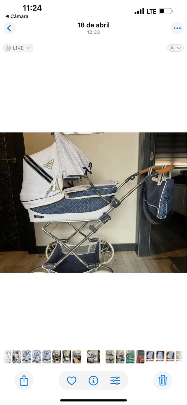 Cochecito de bebé clásico