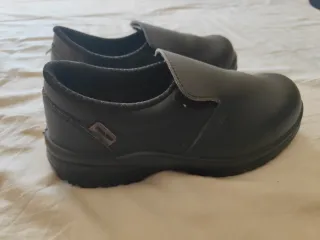 Zapatos de trabajo negros mujer