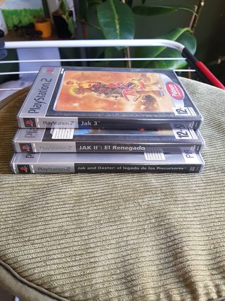 Lote 3 Juegos PS2 Jak and Daxter