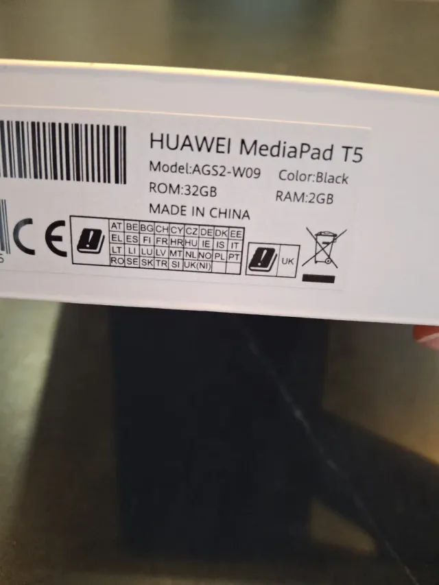 Tablet Huawei T5 Negra