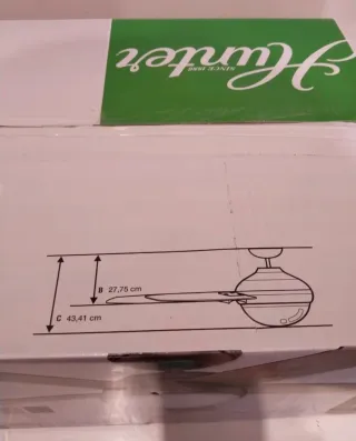 2 Ventiladores NUEVO Hunter Stile
50640