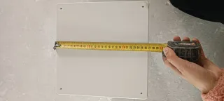 Caja de empalmes empotrable 25x25