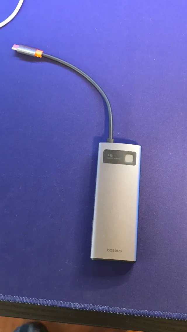 Hub USB-C Baseus 7-in-1 HDMI 4K USB 3.0
