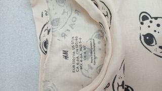 Maglietta H&M 4/6 anni