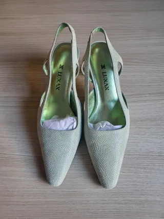 Zapatos de tacón Luxax verde