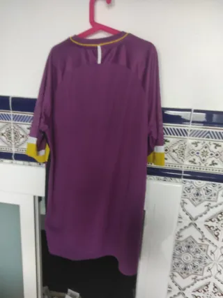 Camiseta Napapijri Morado y Amarillo