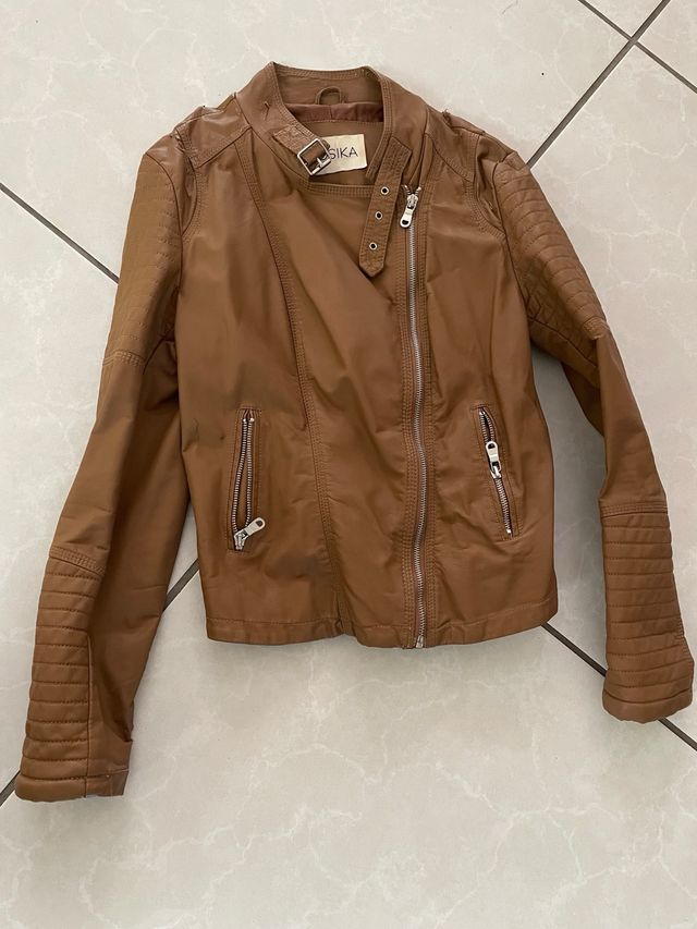 Casaco Sika mulher castanho