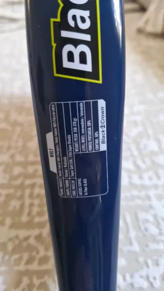 Pala de pádel Black Crown Wolf Negociable