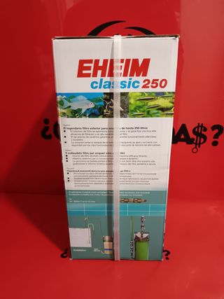 Filtro Externo Acuario Eheim Classic 250, Nuevo.