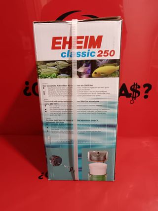 Filtro Externo Acuario Eheim Classic 250, Nuevo.