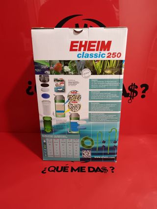Filtro Externo Acuario Eheim Classic 250, Nuevo.