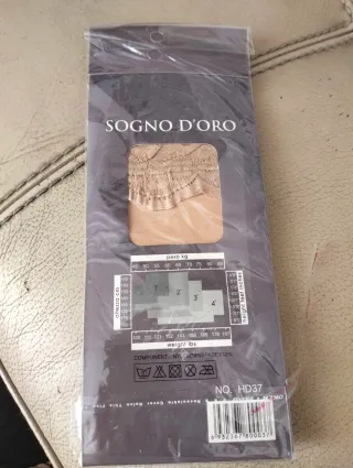 Sogno d'oro gambaletto donna con pizzo taglia unic