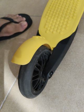 Patinete 3 Ruedas Amarillo Decathlon