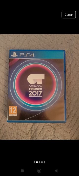 Juego Operación Triunfo 2017 + 2 micros PS4