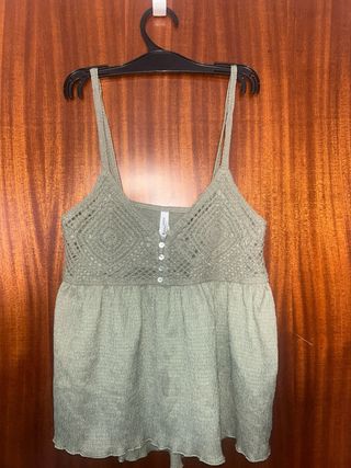 Blusa tirantes Stradivarius