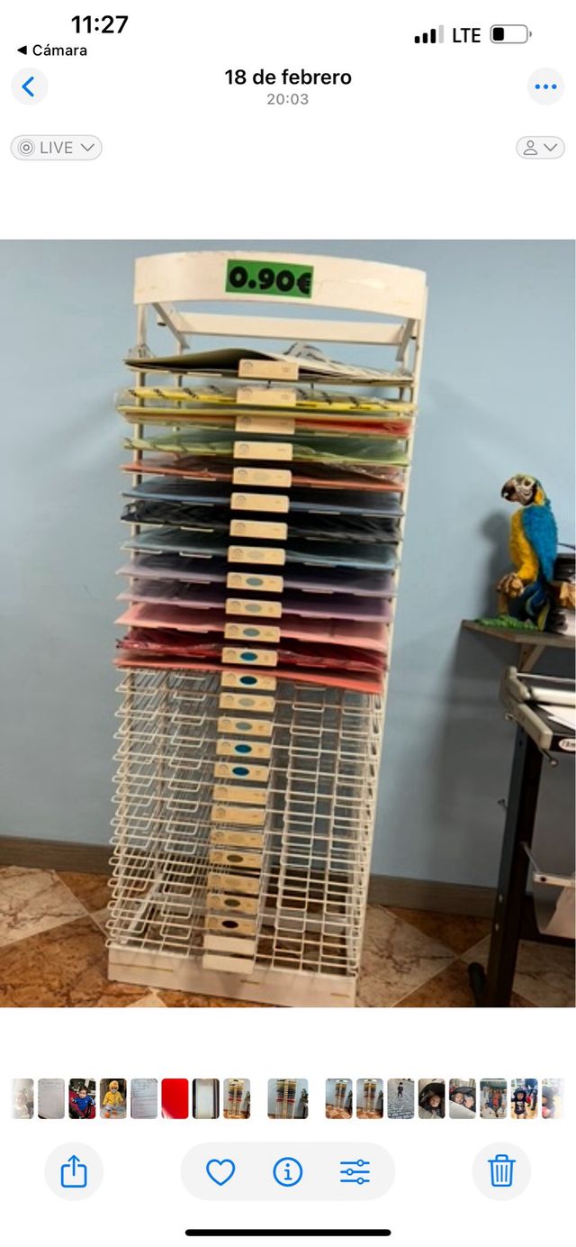 Estantería Cartulinas A2