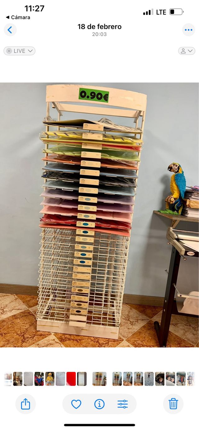 Estantería Cartulinas A2