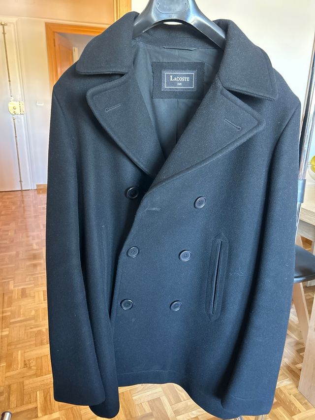 Abrigo de paño Lacoste - Talla 54