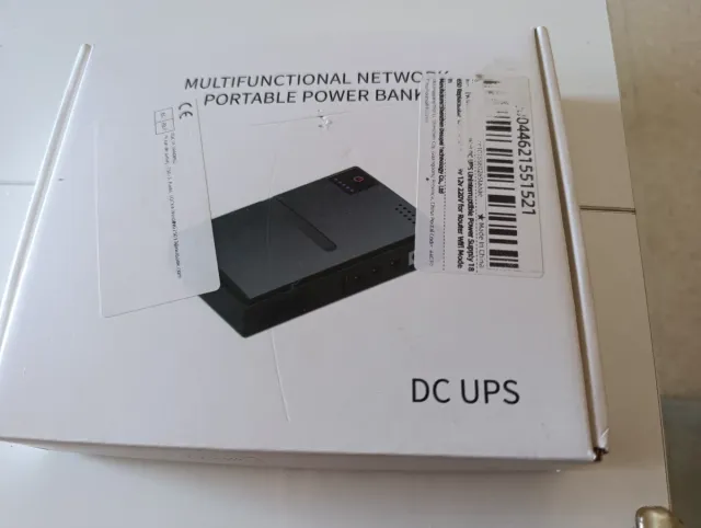 DC UPS Power Bank para Router