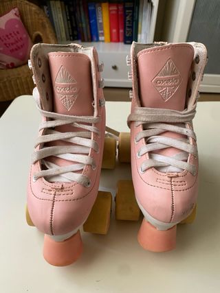 Patines Oxelo rosas talla 32
