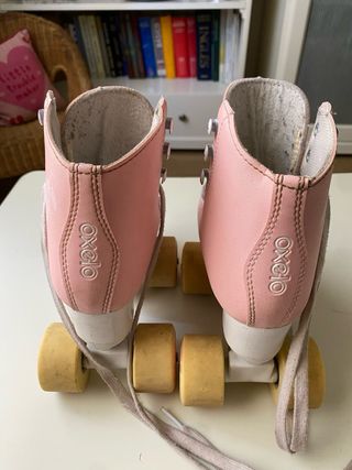 Patines Oxelo rosas talla 32