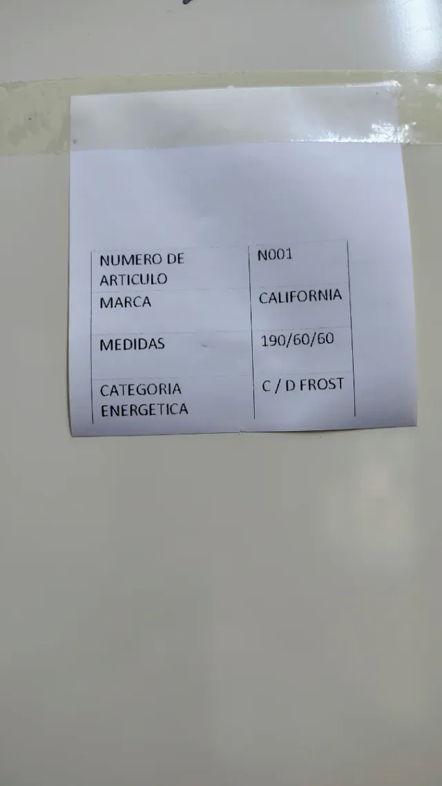 Nevera California Estilo Vintage