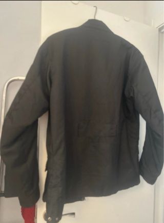 Chaqueta moto negra