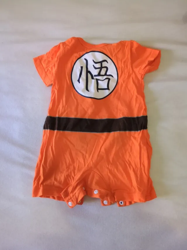 Disfraz Bebé Goku 3 meses