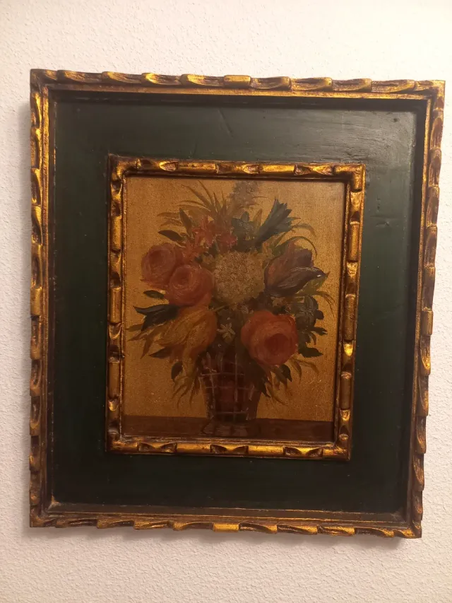 Lote de cuadros antiguos.  Diferentes estilos.