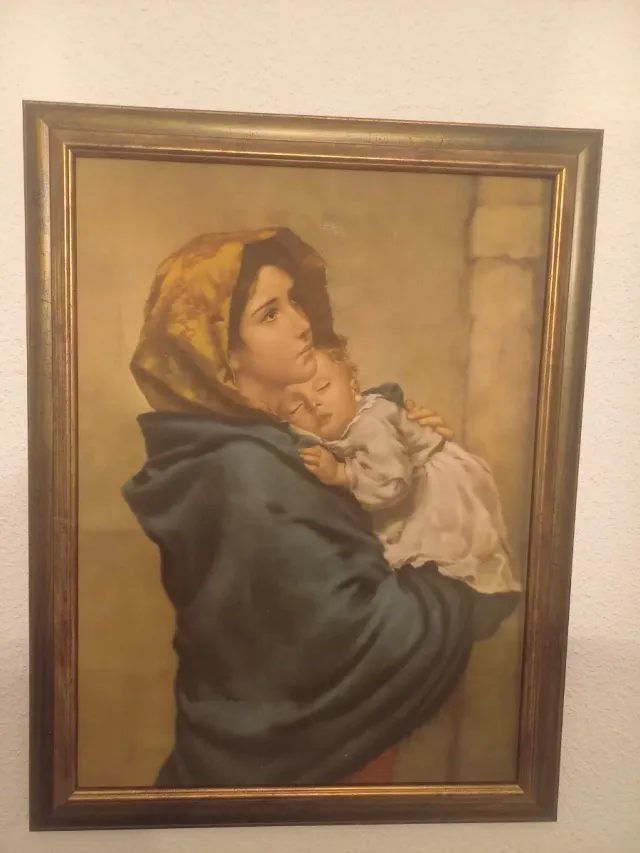 Lote de cuadros antiguos.  Diferentes estilos.