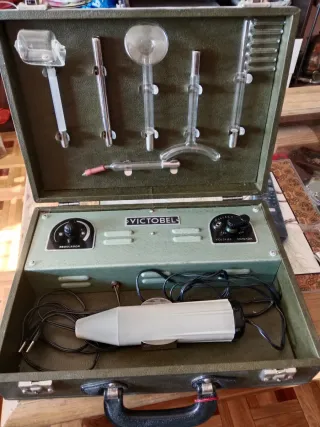 Maletín electrodos electroterapia Victobel