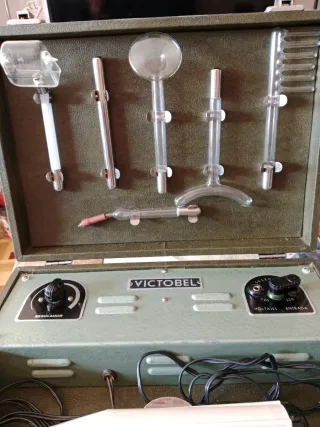 Maletín electrodos electroterapia Victobel