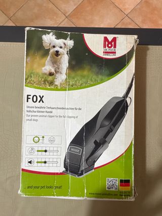 Tosatrice Moser Fox per cani e gatti