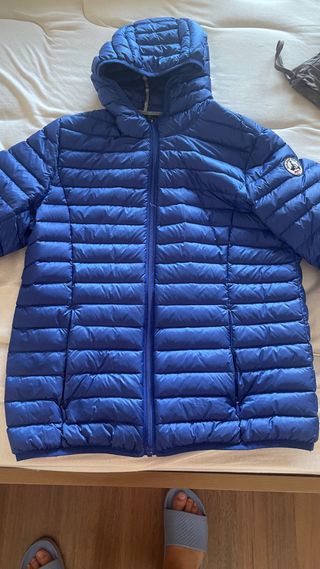 Plumífero Jott Azul con Capucha