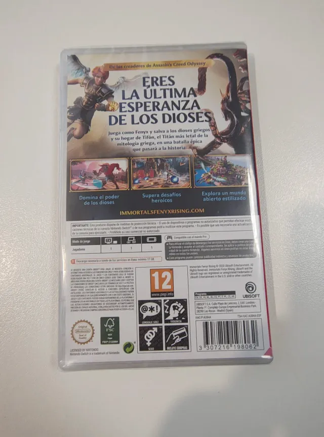 Immortals Fenyx Rising Switch precintado