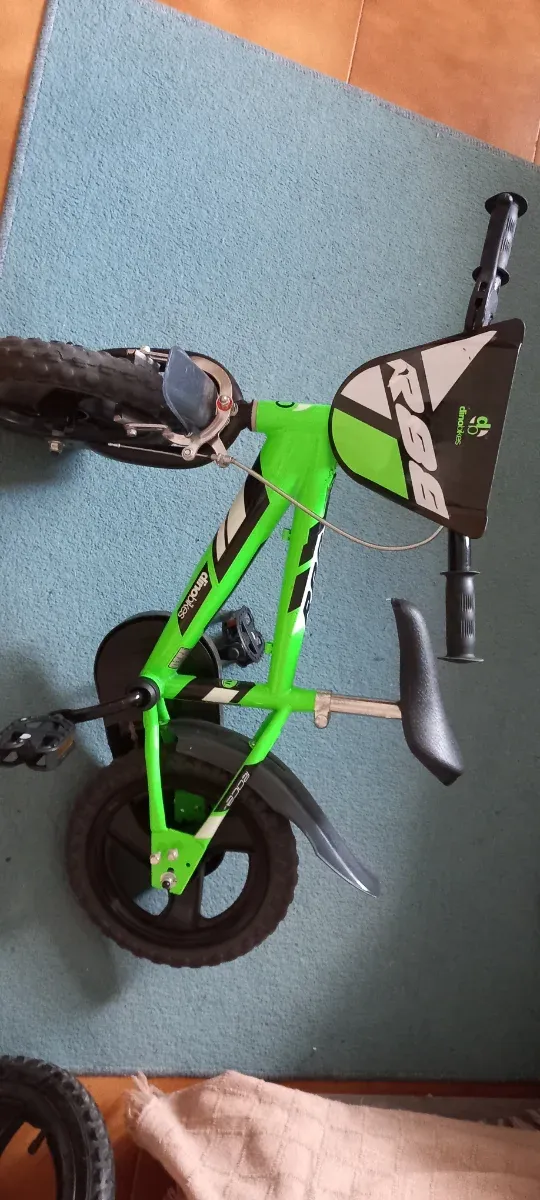 Bicicleta Infantil Dino Bikes R88 Verde 12'