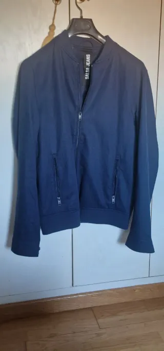 Chaqueta Bomber Salsa Jeans Azul Talla L