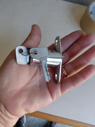 Serratura Fiat 124 Nuova con Chiavi