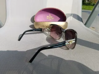 Occhiali da sole Vivienne Westwood neri/marrone