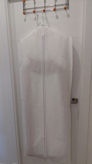 Vestido de Comunión Blanco y Rosa