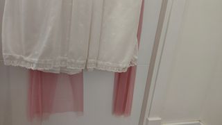 Vestido de Comunión Blanco y Rosa