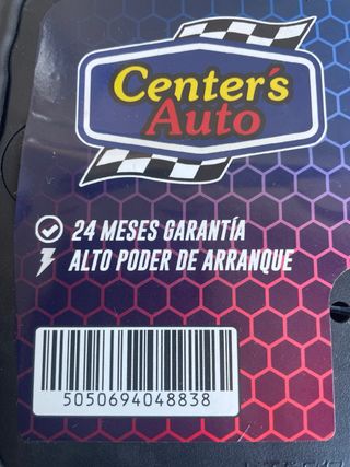 Batería Coche Center 4 60Ah 550 CCA
