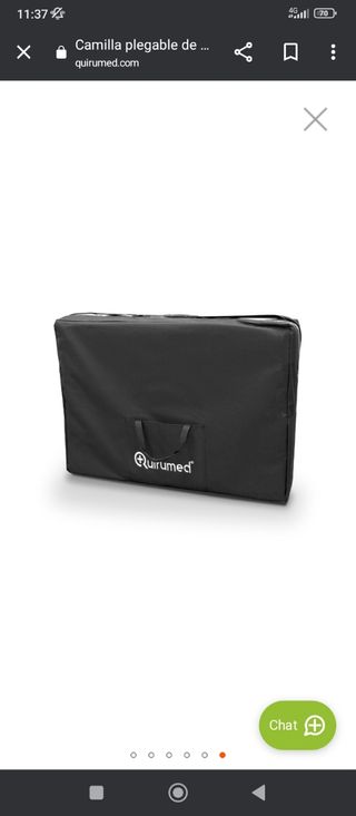 Camilla de masaje aluminio 