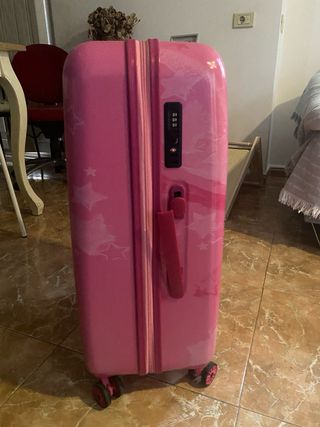 Maleta Pepe Jeans rosa (asas rotas)