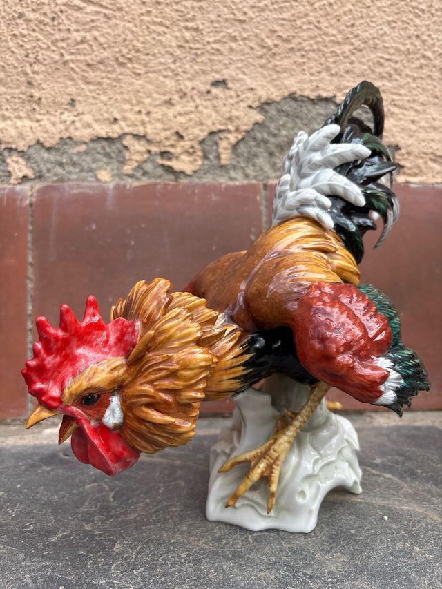 Pareja de gallos Algora