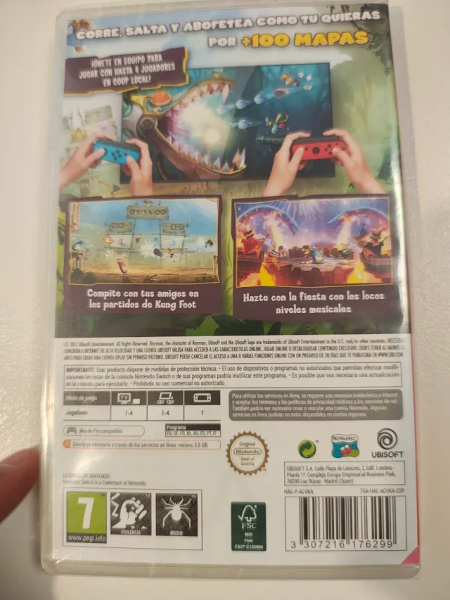 Rayman Legends Definitive Edition Precintado Switc