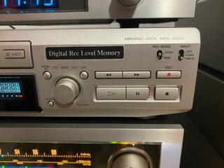Sony Minidisc JE-520 Plata